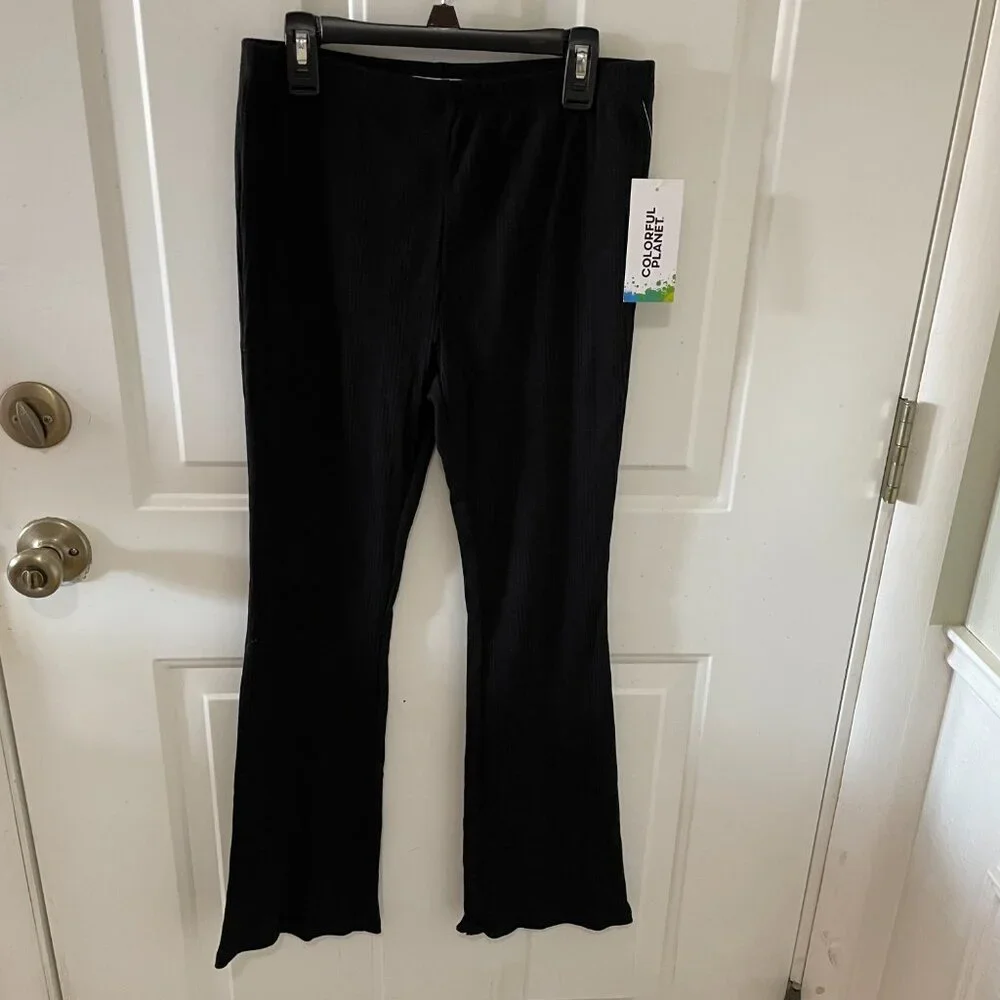 Colorful Planet - Black Flare Legging - NWT - Girls XL(14/16) - Picture 5 of 5